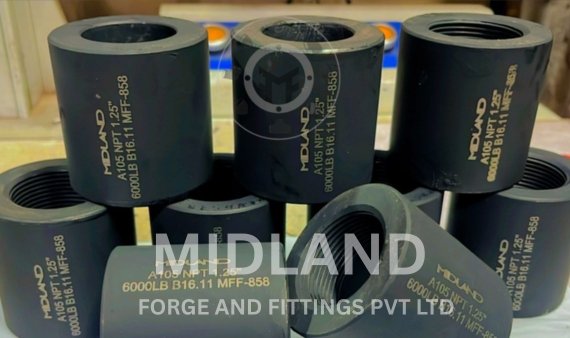 Manufacturer of ASTM A105 forged fittings